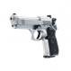 Umarex Beretta M92 FS Pistol - Nickel Side View