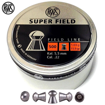 RWS Super Field Pellets - .22